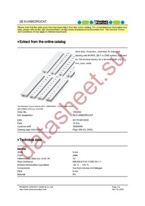 1052002 datasheet  